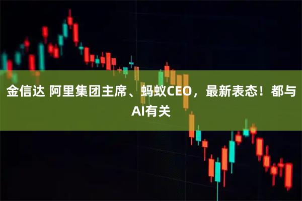 金信达 阿里集团主席、蚂蚁CEO，最新表态！都与AI有关