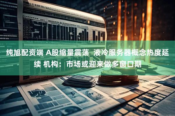 纯旭配资端 A股缩量震荡  液冷服务器概念热度延续 机构：市场或迎来做多窗口期